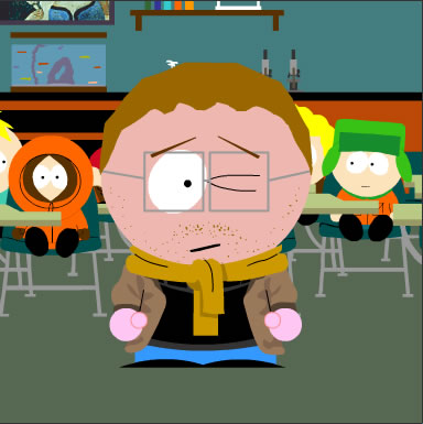 me as a southpark character