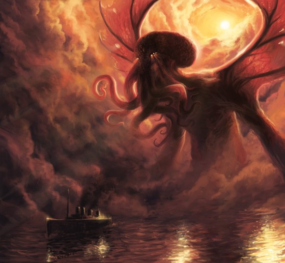 "Cthulhu" by Obtrowy @ DeviantArt. Click for source. Cthulhu image by Obtrowy @ DeviantArt. Click for source.