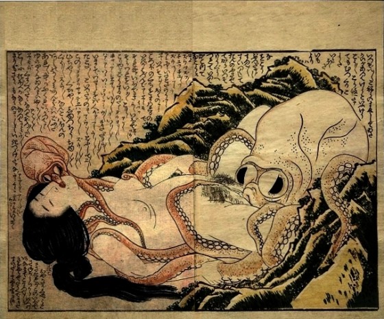Hokusai's The Dream of the Fisherman's Wife (蛸と海女: Tako to ama) Hokusai's The Dream of the Fisherman's Wife (蛸と海女: Tako to ama)