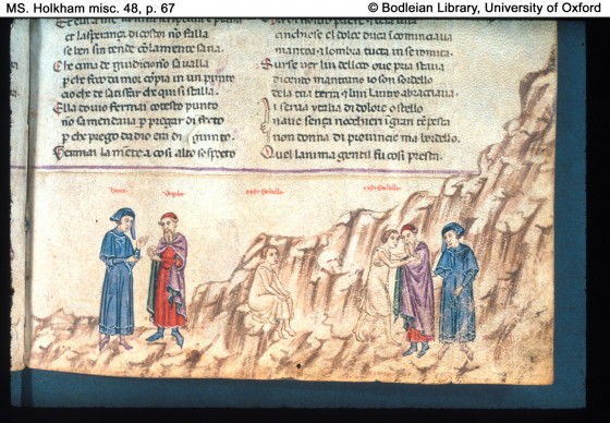 Dante and Virgil meet Cavalcanti. Dante and Virgil meet Cavalcanti.