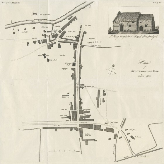 Stourbridge fair map