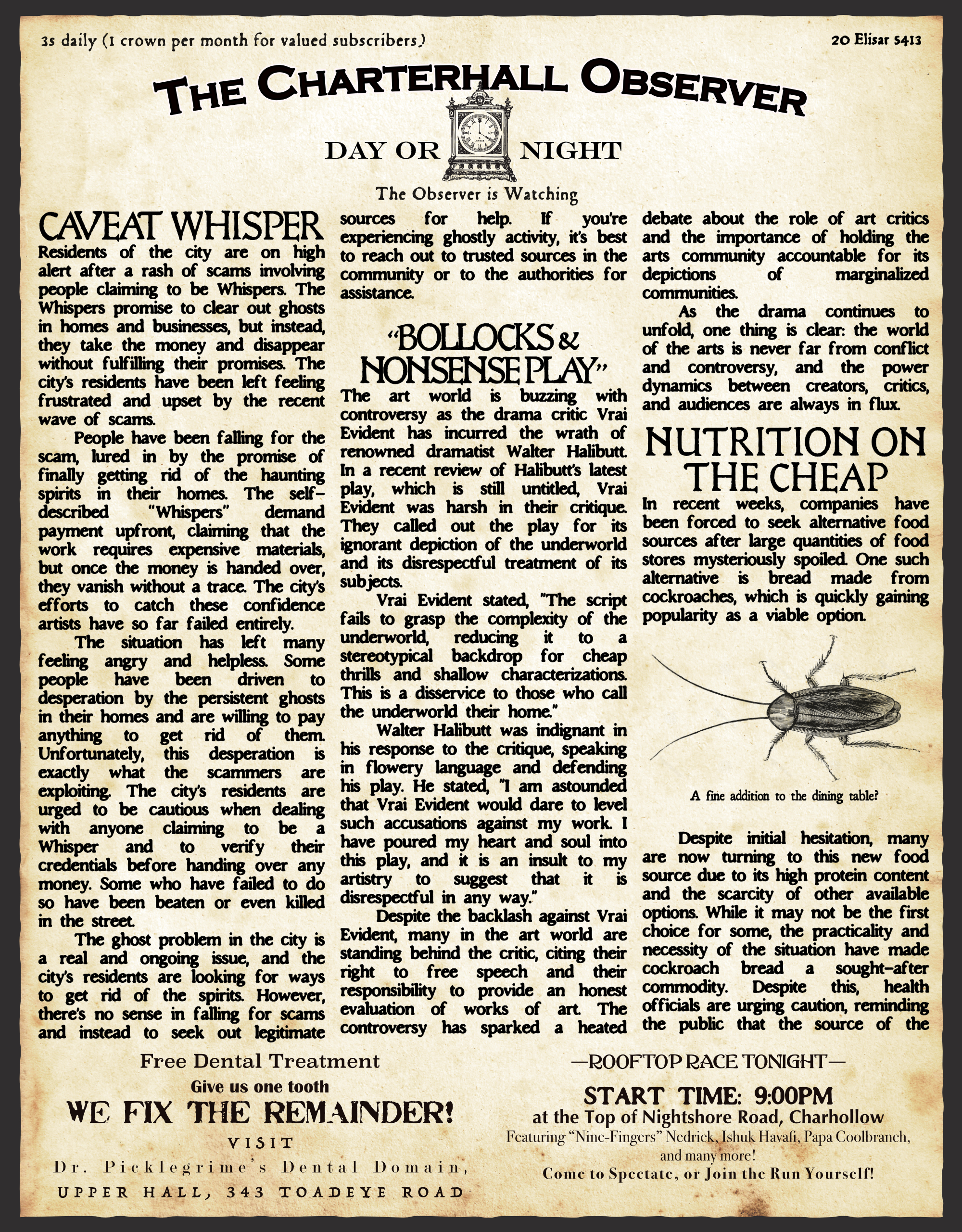 Doskvol Newspaper 2