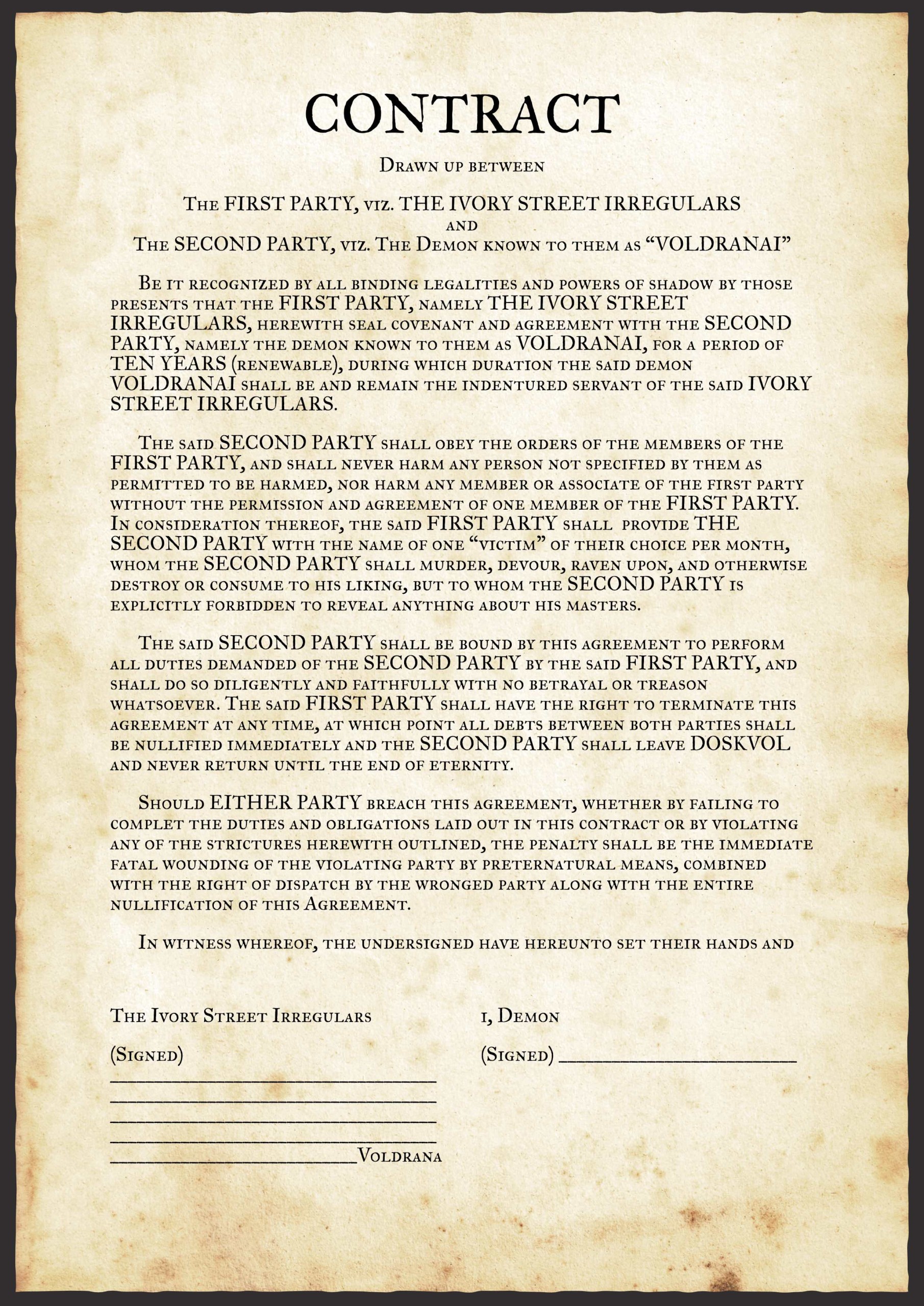 Contract-Voldranai