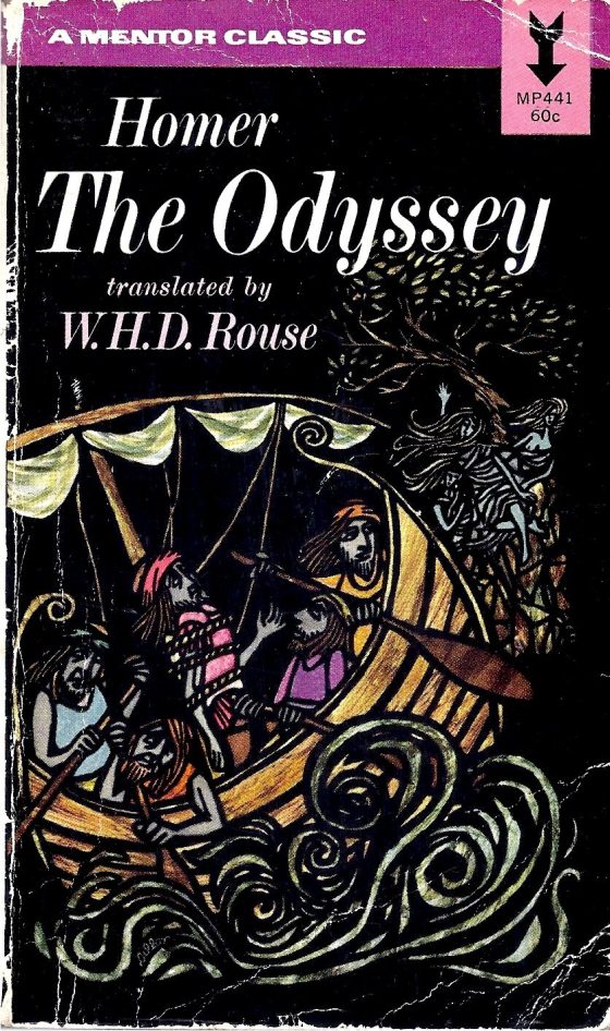 A cover image of W.H.M. Rouse's translation of The Odyssey.